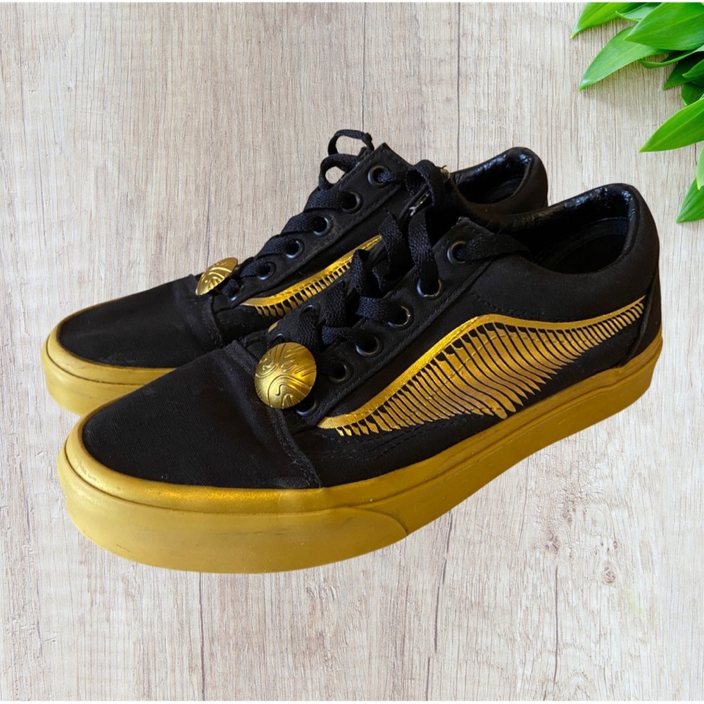 Vans x Harry Potter Golden Snitch Classic Sneakers